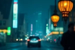 雪落无声封面，雪覆盖空荡的院子
