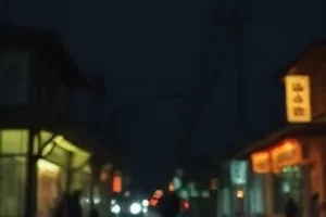 白色回声封面，老式录音机摆在木桌上
